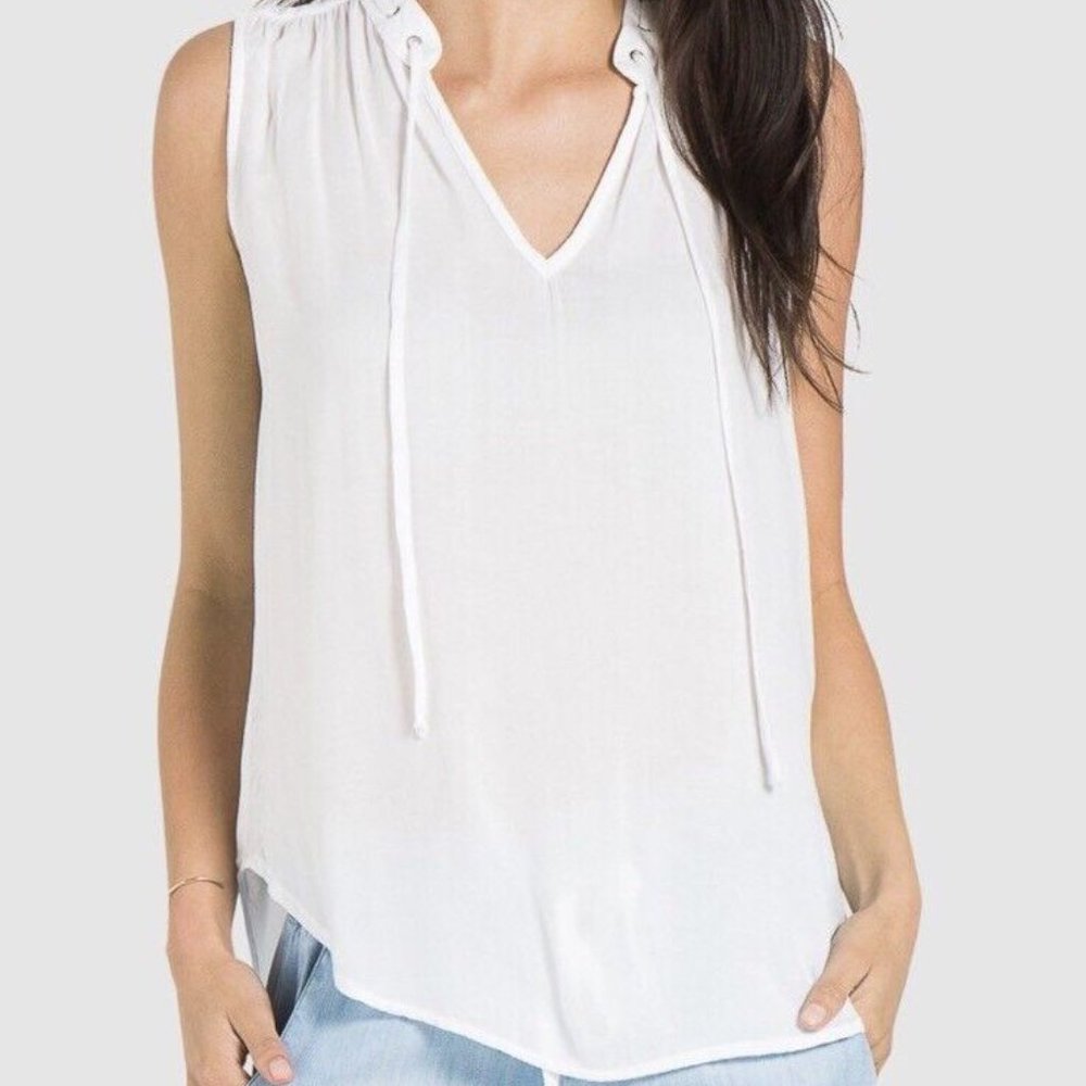 Cloth & Stone gray Sleeveless Blouse XS